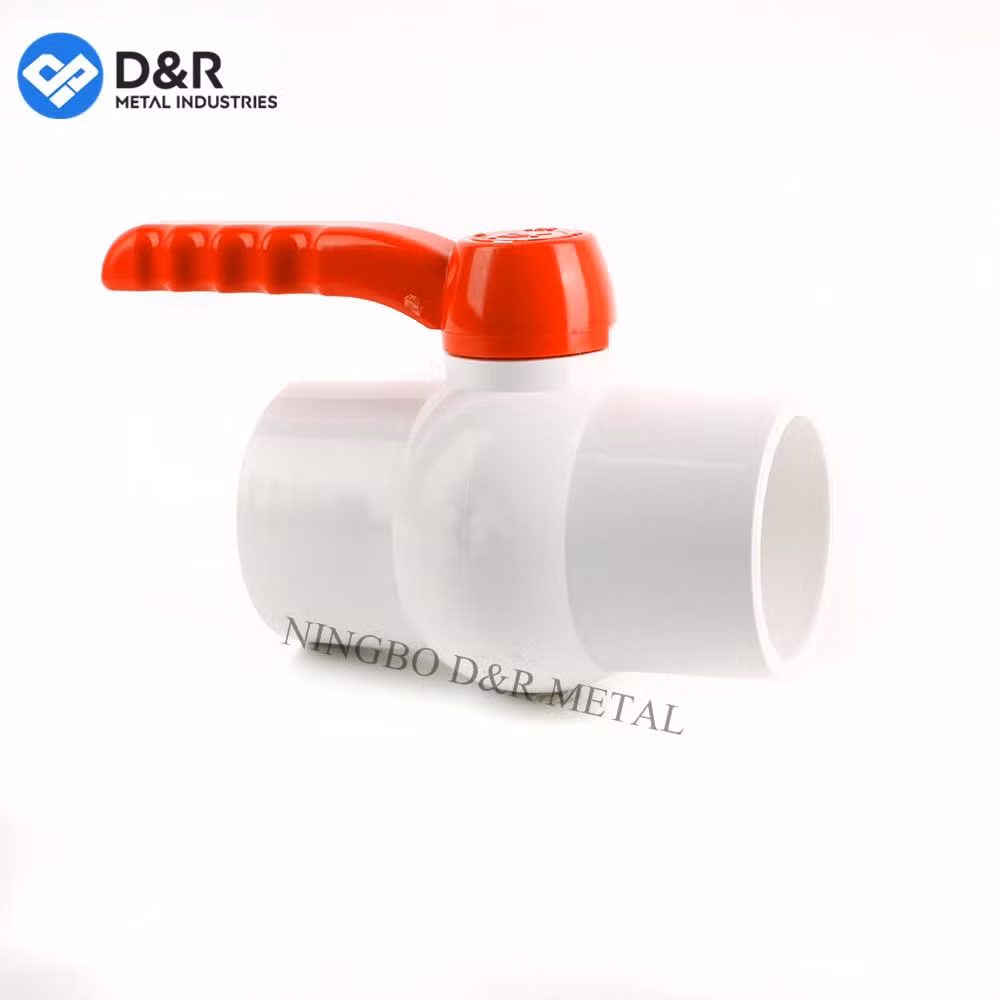 China Factory Manufacturing Pipe Fittings Best Price Plastic PVC Ball Valve