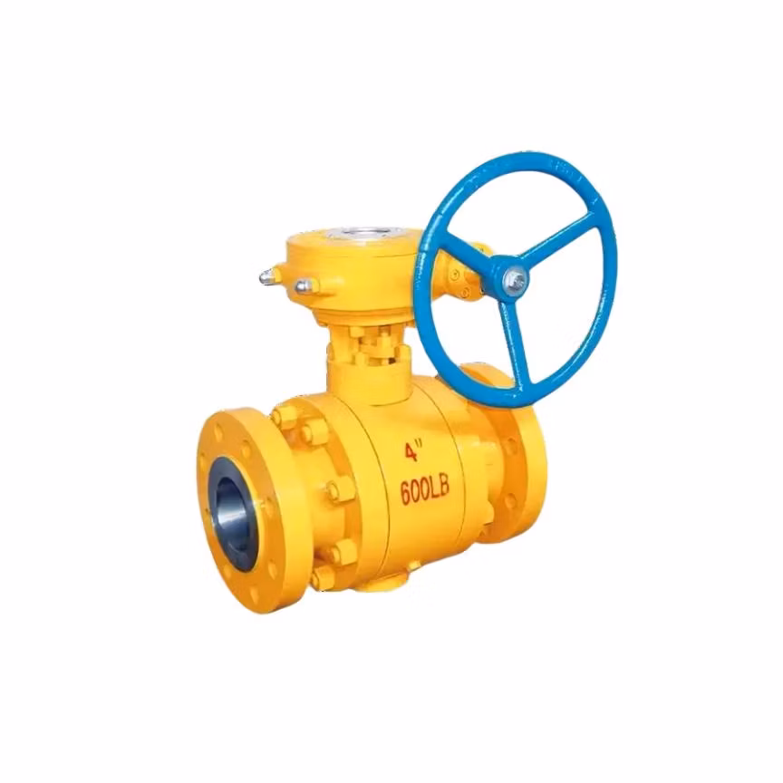 Soft and Hard Seal Fully Welded Cast Forged Stainless Steel Flange Turbine High Pressure Ball Valve Natural Gas Ball Valve