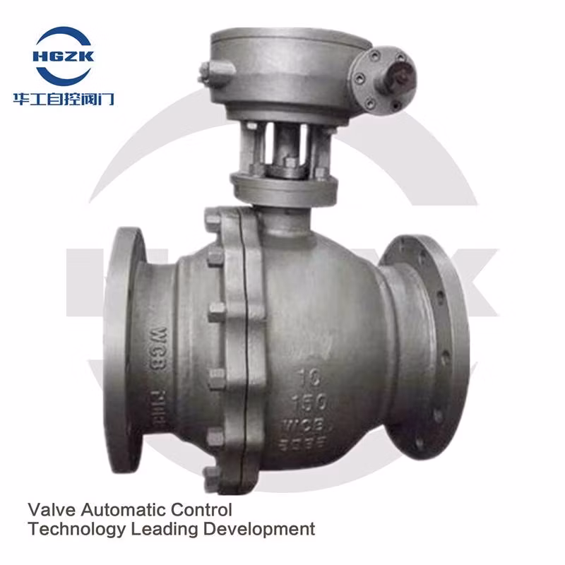 Turbo Gearbox Stainless Steel Fixed Ball Valve