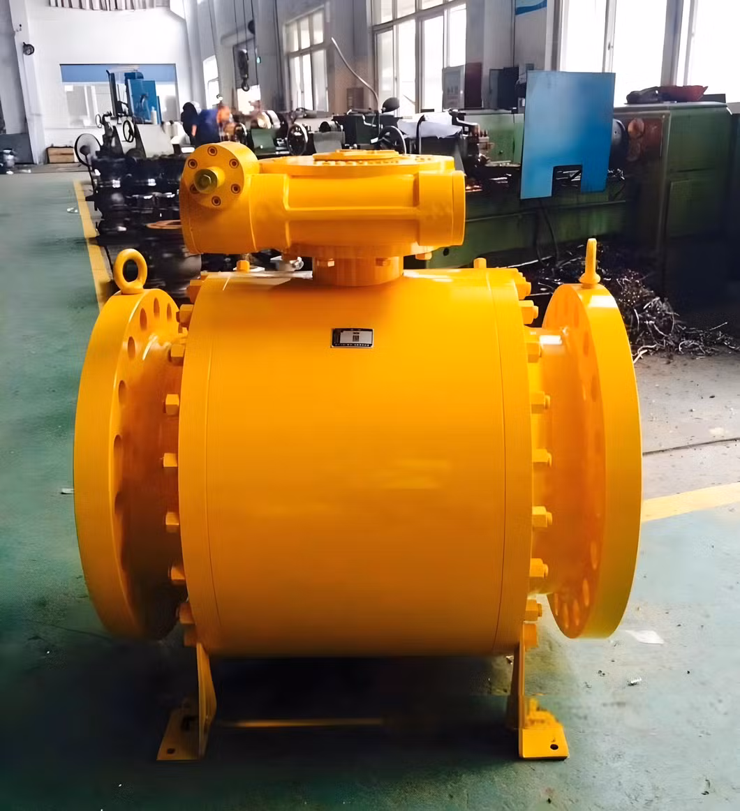 CE/ISO/DIN/API Certified OEM High Pressure Pn16/40/50/64/100 150lb/300lb/400lb/600lb DN200/DN300 8inch 12inch Forged Steel A105 Ball Valve for Water Steam Oil