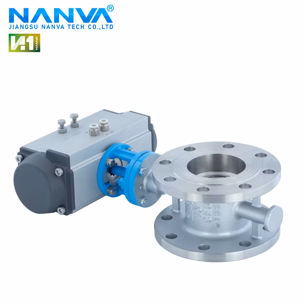 Pneumatic Stainless Steel Triple Eccentric Hard Seal Flanged High Temperature Steam Valve