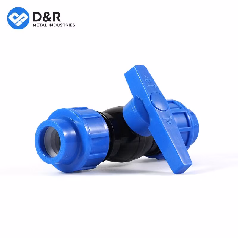 D&R Factory High Quality Cheap Price DN20-110 Quick Coupler Valve PP Ball Valve