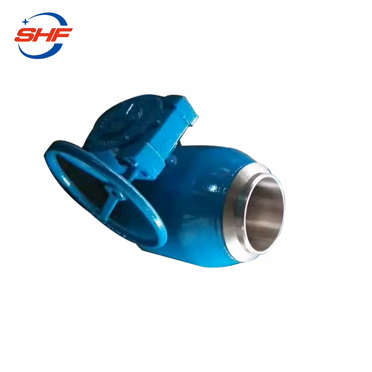 Hot Sale P235gh Steel Fully Welded Ball Valves Used for Gas Heat Water