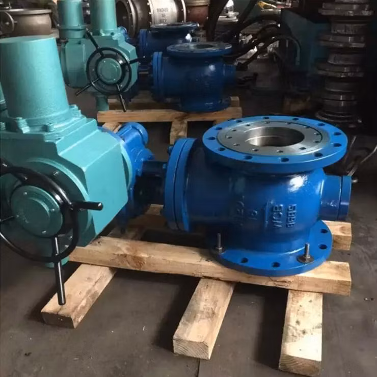 Stainless Steel Electric Top Entry Trunnion Ball Valve (GAQ940H)