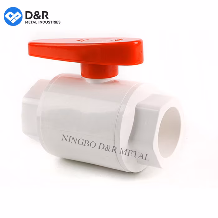 China Factory Manufacturing Pipe Fittings Best Price Plastic PVC Ball Valve