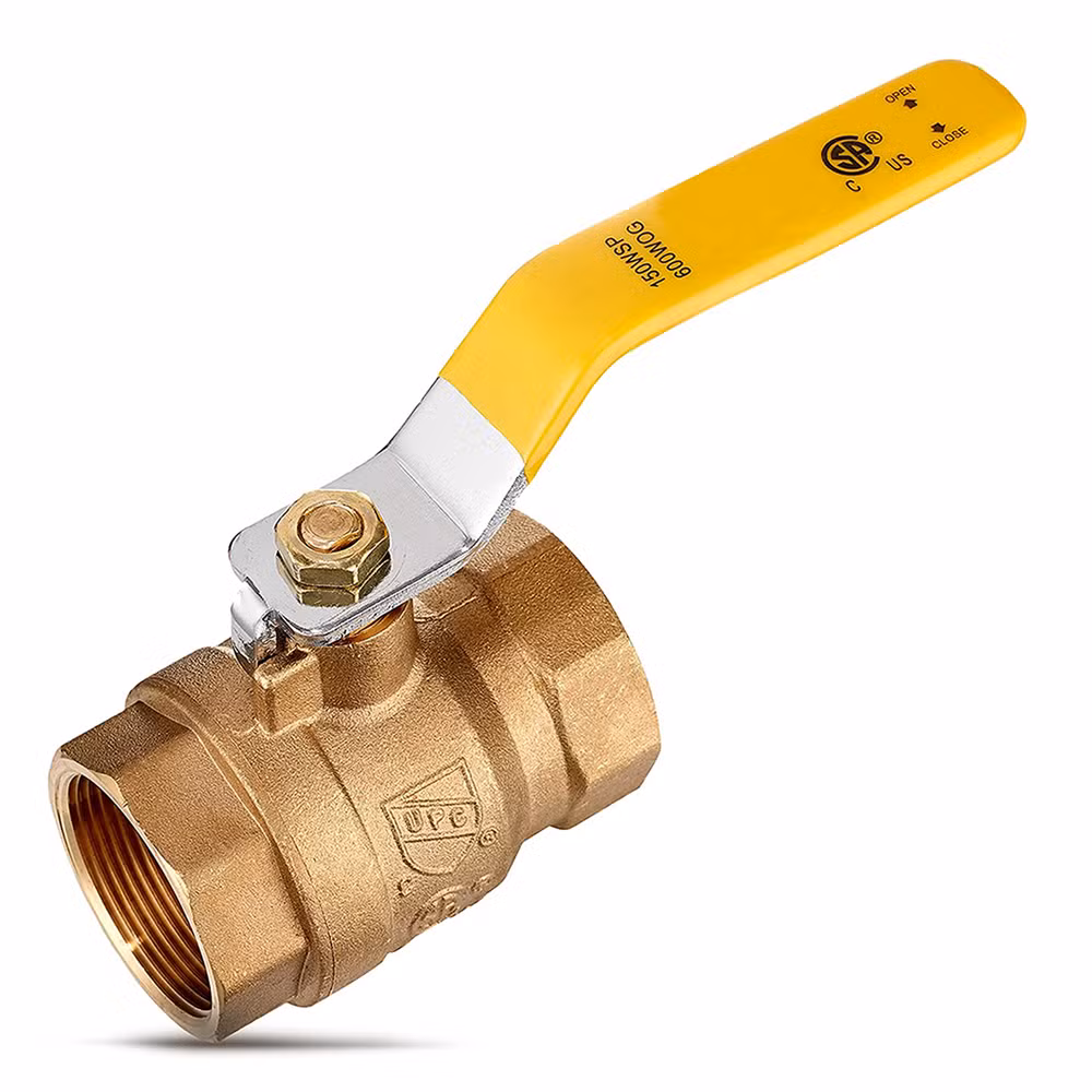 Best Seller Good Price Quality PTFE Seal DN25 DN15 Pn15 Female Full Bore Forged Cw617n Brass Ball Valve