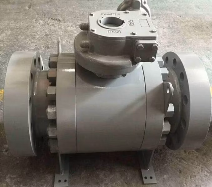 3 PCS Forged Steel Trunnion Mounted Ball Valve