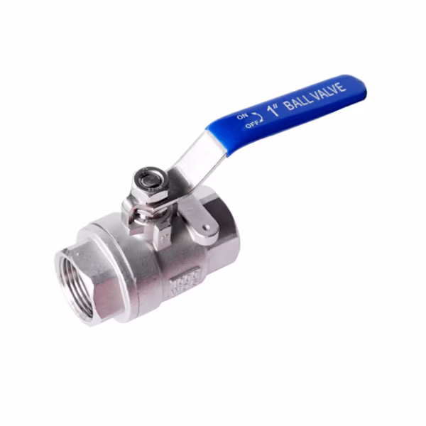 316 Stainless Steel Reduced Port 1000wog with Lockable Handle 1-PC Type Water Ball Valve