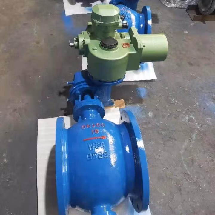 3PC 900lb Electric Top Entry Trunnion Mounted Ball Valve