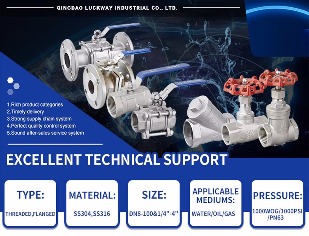 ODM High Pressure 1PC Wcb Hexagonal Carbon Steel Industrial Ball Valve