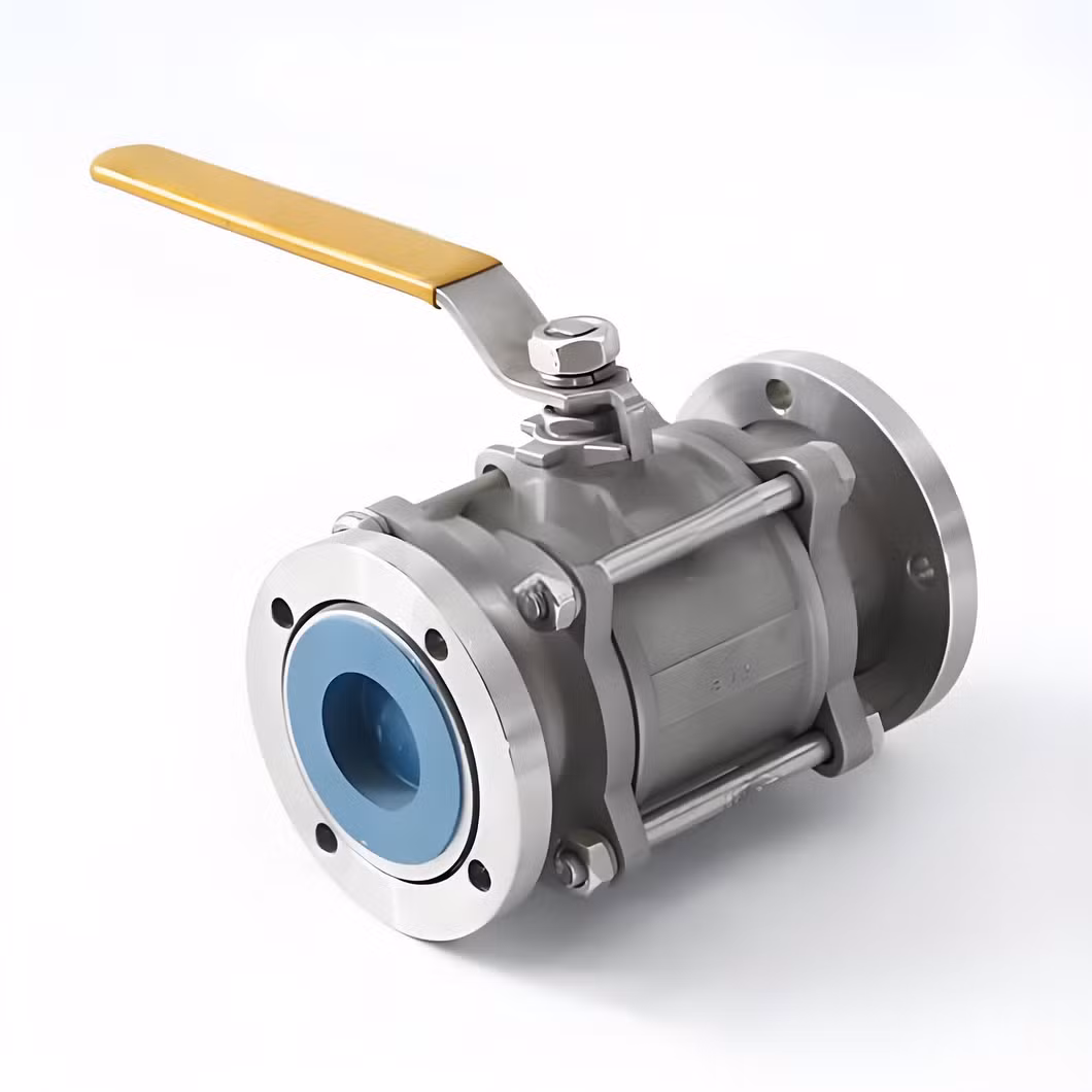 ISO/CE/API/ANSI High Temperature Small Size DN50 DN80 DN100 Hard Metal Seal Flange Manual Ball Valve for Oil, Gas, Heating