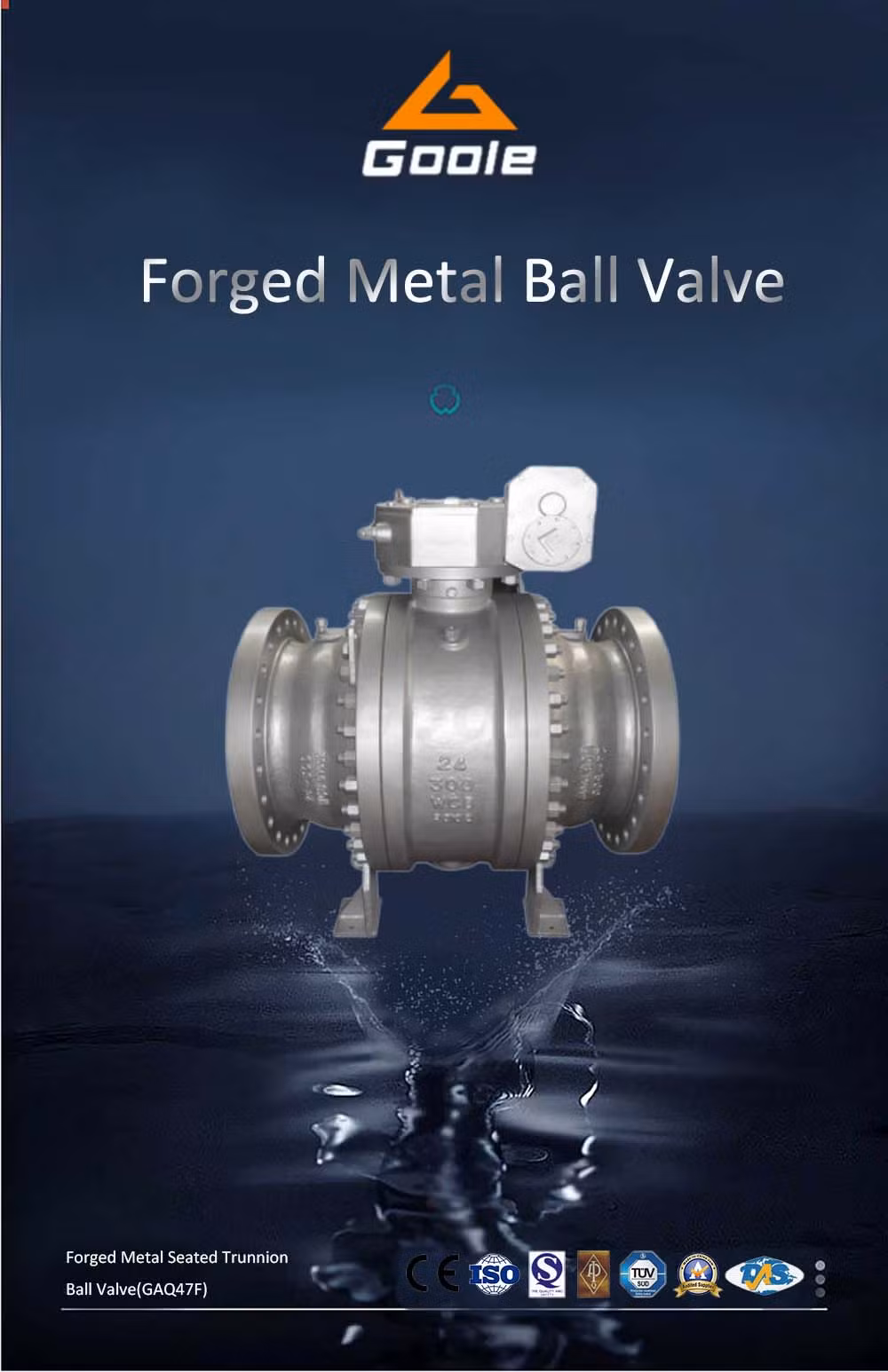 Fixed /Trunnion Mounted High Pressure Ball Valve