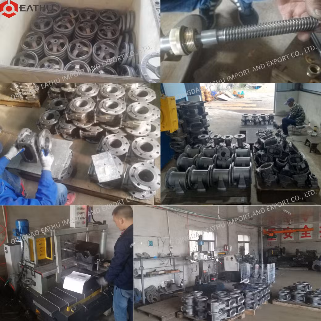 Ductile Iron Flanged Type Soft Seat Butterfly Valve with Lever Operator
