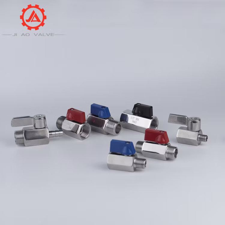 316 Stainless Steel Butterfly Handle Ball Valve