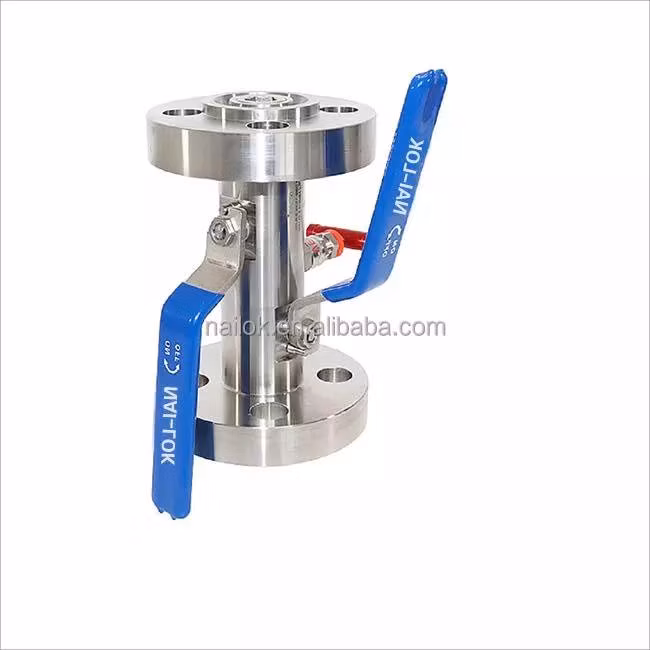 DBB Double Block and Bleed Ball Valve with Screwed Bonnet Needle Construction