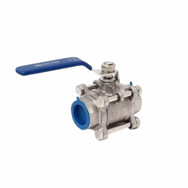 1" Stainless Steel 1000 Wog Butt Weld 3 PC Ball Valve Bw Ball Valve for Water Oil Gas