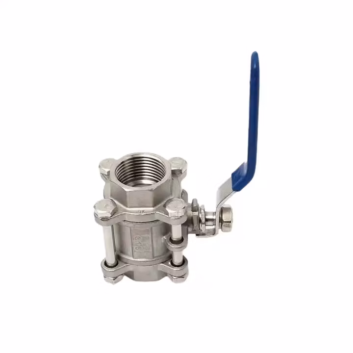 1" Stainless Steel 1000 Wog Butt Weld 3 PC Ball Valve Bw Ball Valve for Water Oil Gas