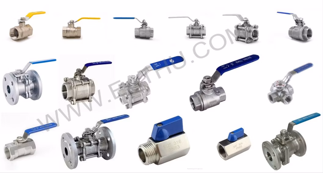 Manufacturer Price 1/2′′ - 4′′ Brass Threaded Water Ball Valve with The Best Quality