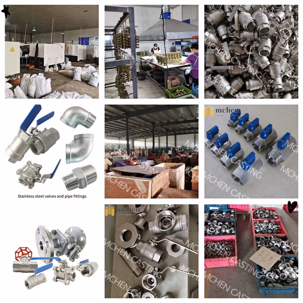 1" Stainless Steel 1000 Wog Butt Weld 3 PC Ball Valve Bw Ball Valve for Water Oil Gas