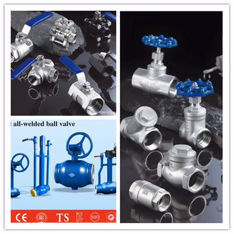 2PC Reduced Bore Stainless Steel Industrial Valves 1-1/2 Inch Cl150 Ss 304/316/316L Gear Floating Flanged Type Ball Valve