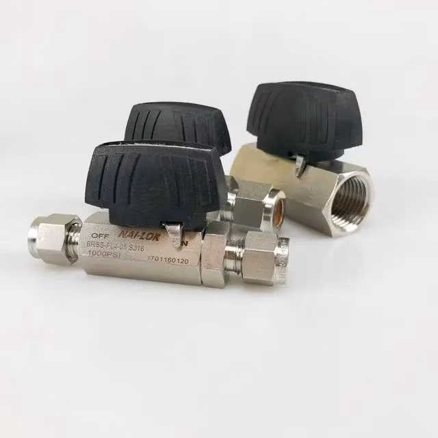 Nai Lok Bg Series Ss 1/4 Inch Female Threaded End Gas Ball Valve China Supplier
