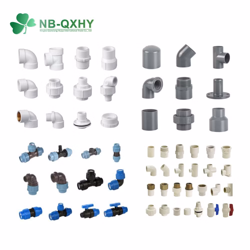High Quality Plastic DIN ANSI BS JIS Standard PVDF PVC CPVC Pph1/2"-4" True Union Ball Valve for Socket Threaded Type for Agricultural Field, Irrigation System