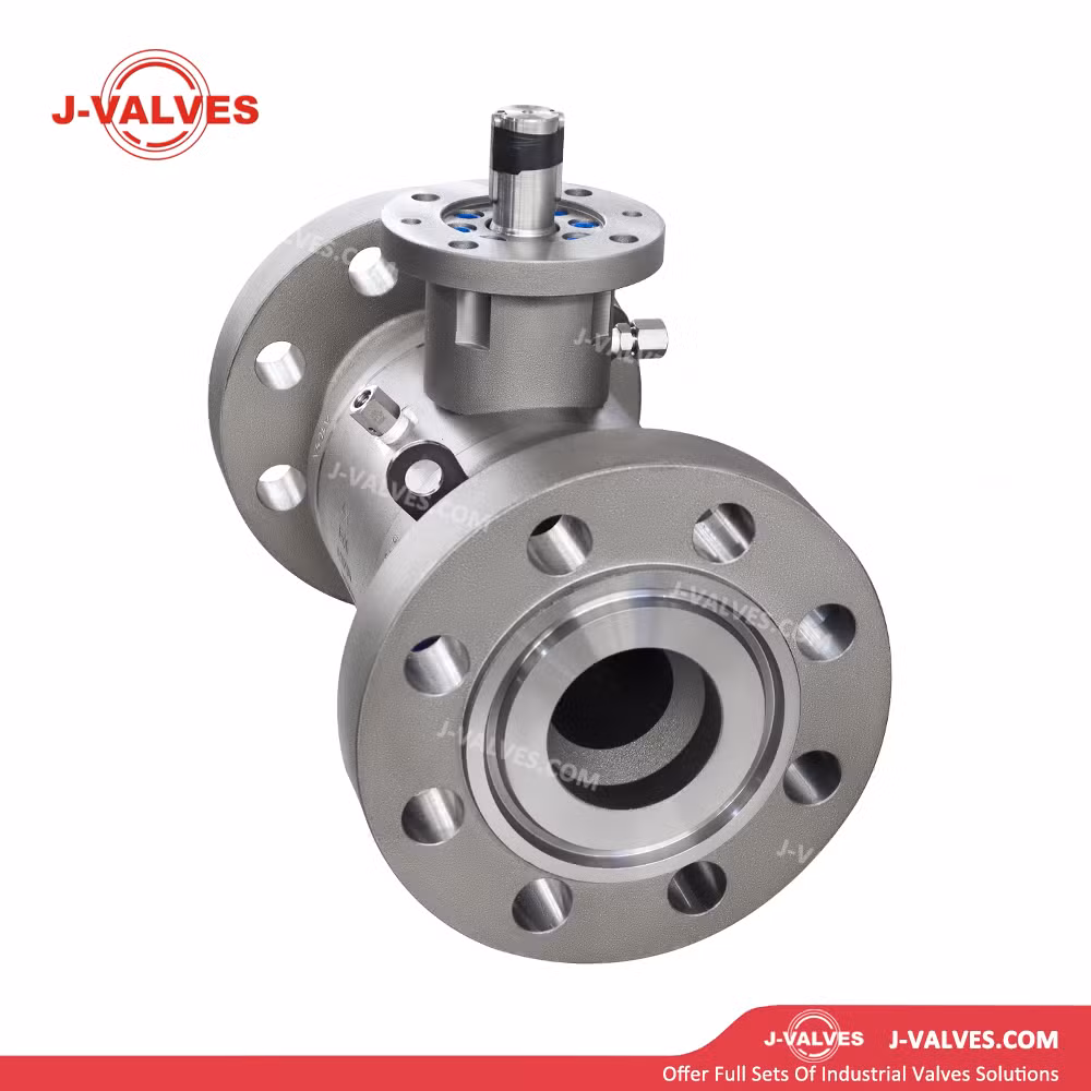 J-Valves 4X3inch 1500lb Trunnion Mounted 3PC Flanged End Ball Valve with Long Stem