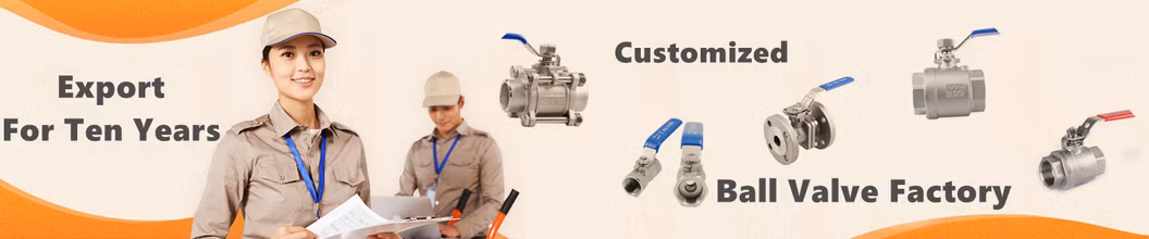 Hot Sale High Quality Stainless Steel 304 316 Reduced Full Bore Lockable Ball Valve