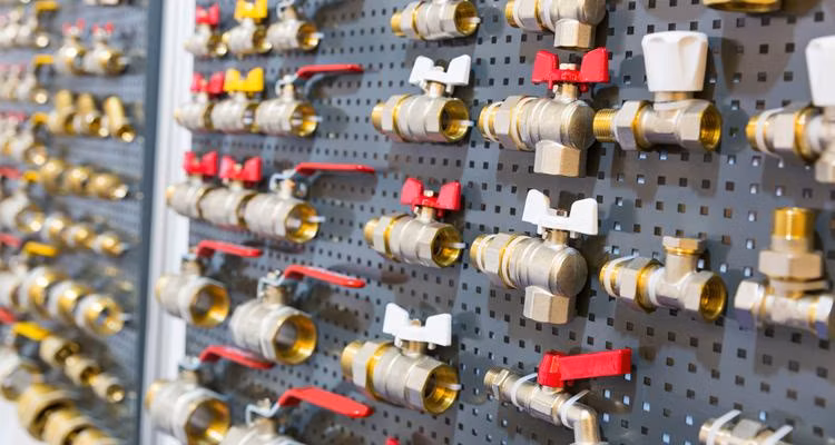 D&R Factory Cheap Hot Stock Magnetic Lockable with Metal Key BSPT NPT Brass Ball Valves