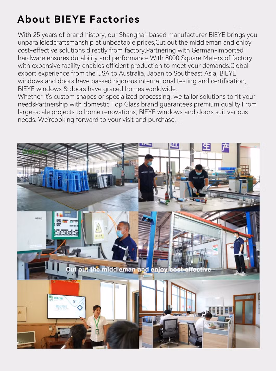 Powder Coating Swing Aluminum Profile Door Standard Aluminum Alloy Security Glass Door Inside Opening Metal Door