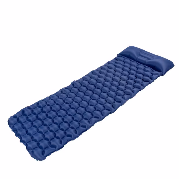 Amazon Hot Sale Outdoor Waterproof Dampproof Mat Picnic Hiking Durable Sleeping Mattresses Inflatable Camping Mat Sleeping Pad