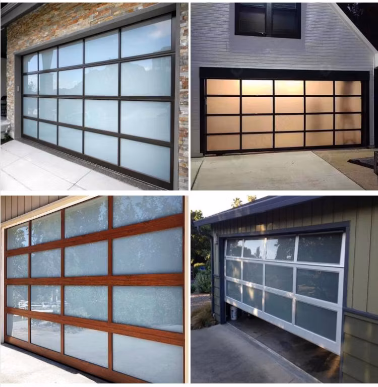 Prima Promotion Price Sectional Garage Door Automatic Fast Deliveryglass Garage Door