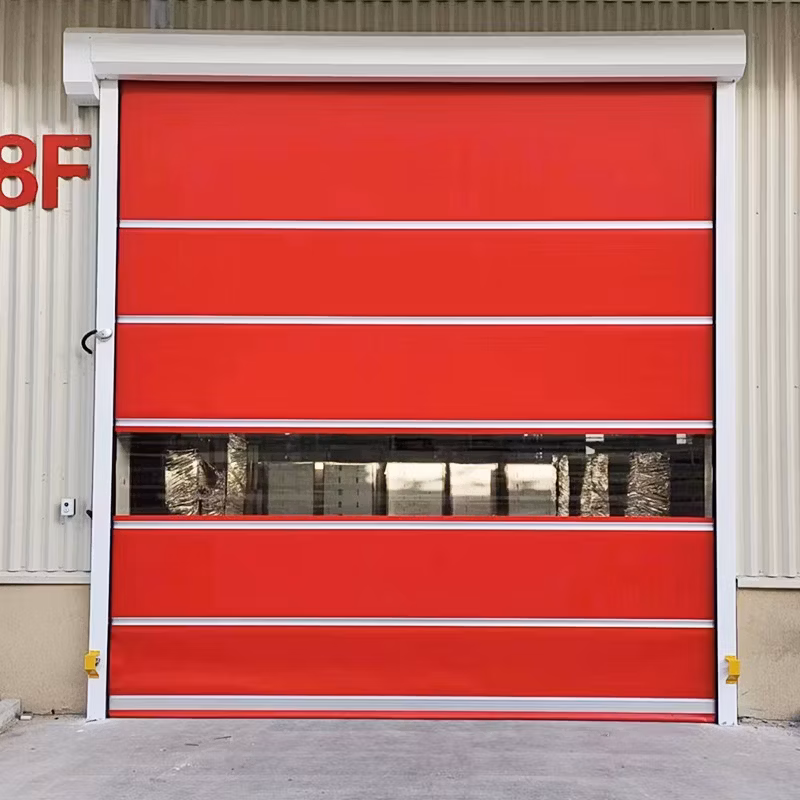High-Speed Industrial Doors for Fire Safety and Temperature Control