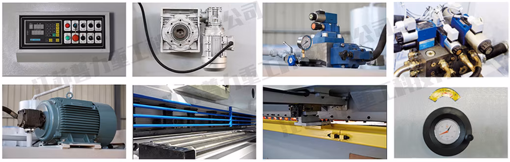 Hydraulic Gate Swing Shearing Machine Nc Shearing Machine Stainless Steel Metal Shearing Machine