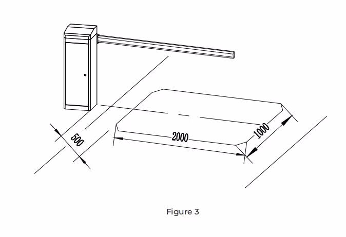 Buy Boom Length 4-5m Parking Barrier Gate 4G for Sale