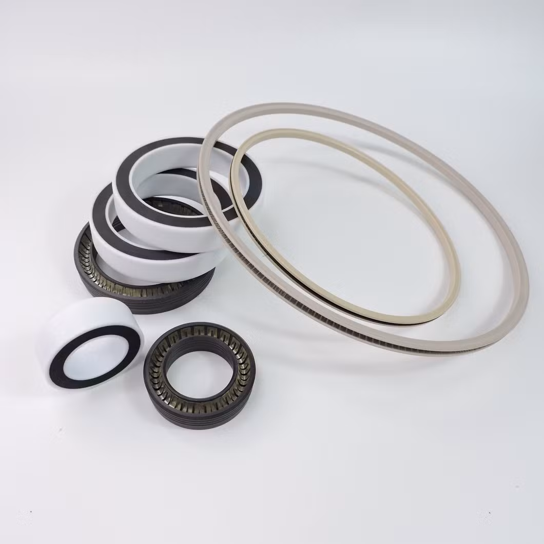 PTFE/UHMWPE/Peek Spring Energized Hydraulic Oil Seal Ring