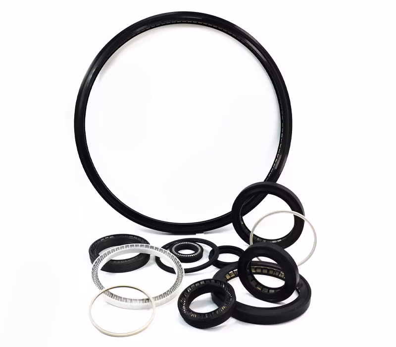 PTFE/UHMWPE/Peek Spring Energized Hydraulic Oil Seal Ring