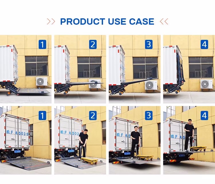 Beauway 1.5tons Portable Aluminum Tailgate Loading Ramp for Trucks and Vans