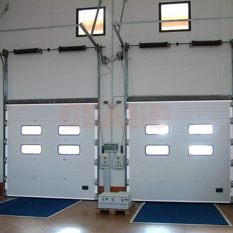 Automatic Insulated Industrial Overhead Sectional Garage Door