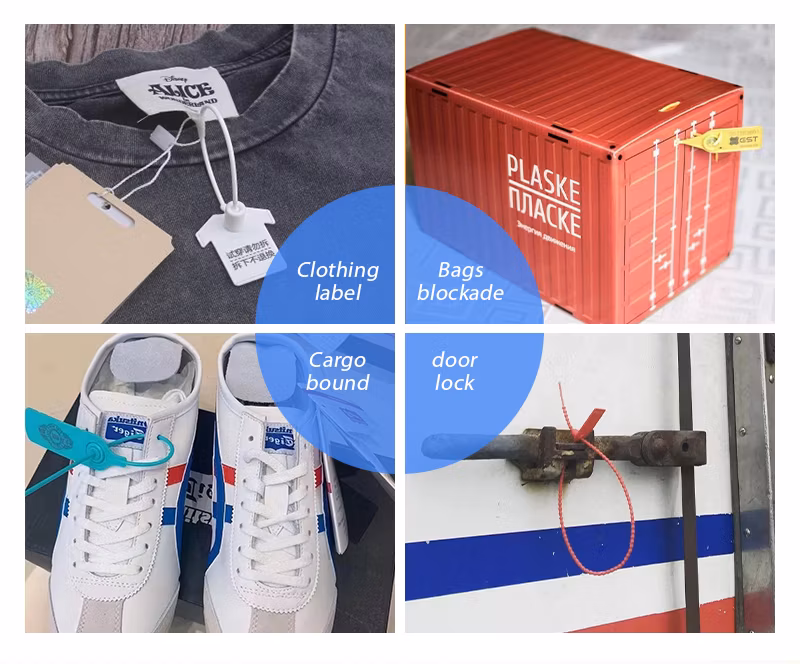 Full Stock Plastic Security Seal Sk4008p Plastic Seals for Bags