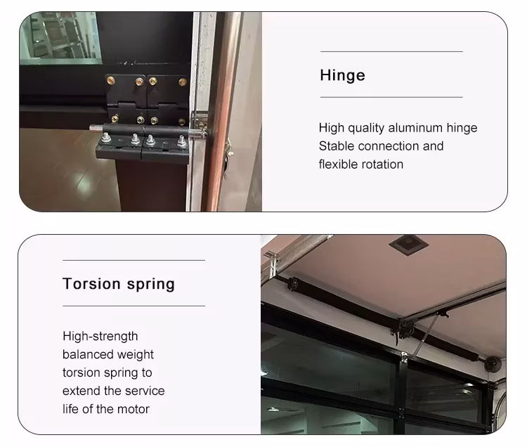 North American Double Steel Sectional Industrial Two Car Garage Gate