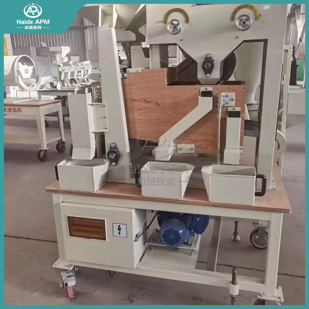 Haide Apm Fruit Seed Cleaning Machine China Distributor Lab Small Seed Cleaner Testing Vibration Cleaning