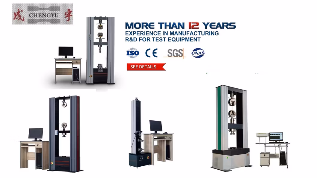 Waw-1000e 1000kn Computerized Electro-Hydraulic Servo Universal Testing Machine Is Used for Tensile, Compression, Bending Test of Metal, Steel, Rebar.