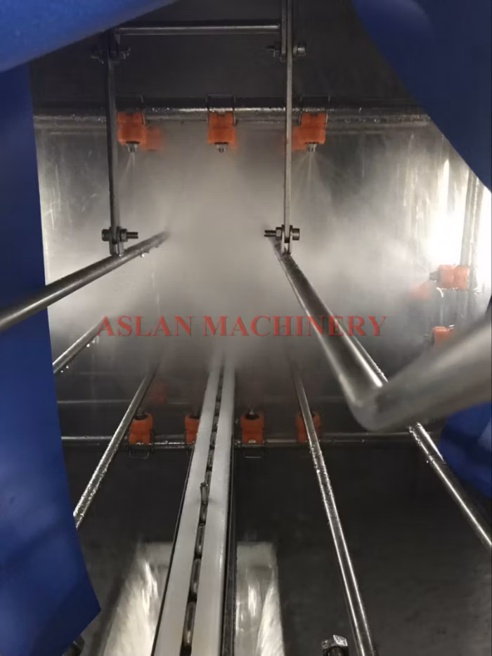 Plastic Crates / Poultry Turnover Basket High Pressure Washing Cleaning Machine