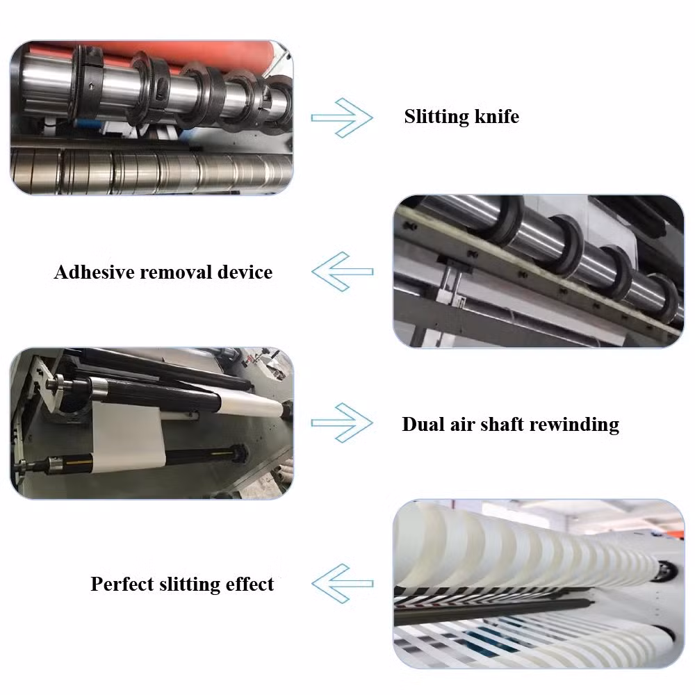 High Quality Best Seller Non-Woven Fabrics Roll Slitting Rewinding Machine