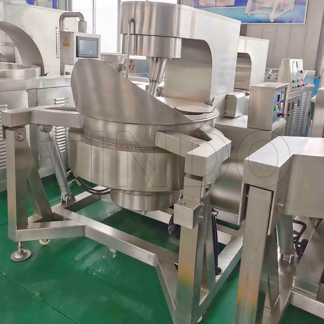 New Release Automatic Popcorn Production Line Industrial Popcorn Maker Popping Machine on Sale