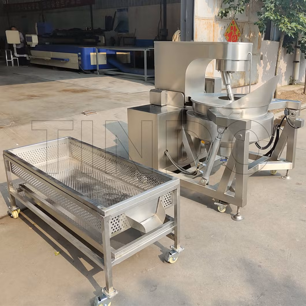 New Release Automatic Popcorn Production Line Industrial Popcorn Maker Popping Machine on Sale