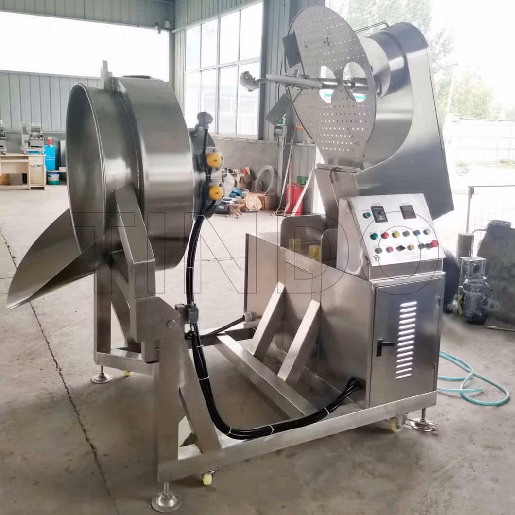 New Release Automatic Popcorn Production Line Industrial Popcorn Maker Popping Machine on Sale
