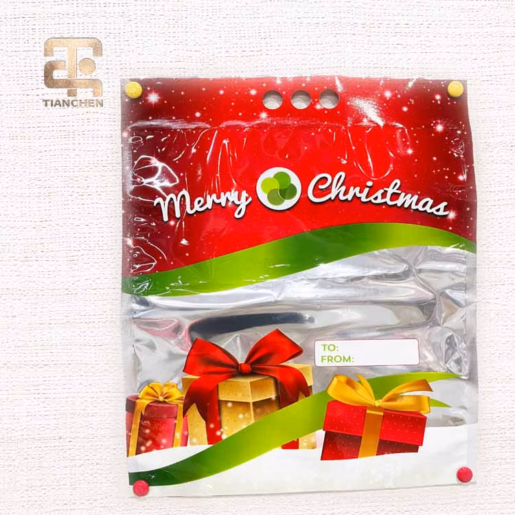 Manufacture Custom Printed Plastic Candy Biscuits Cookie Self Adhesive Seal Gift Bag