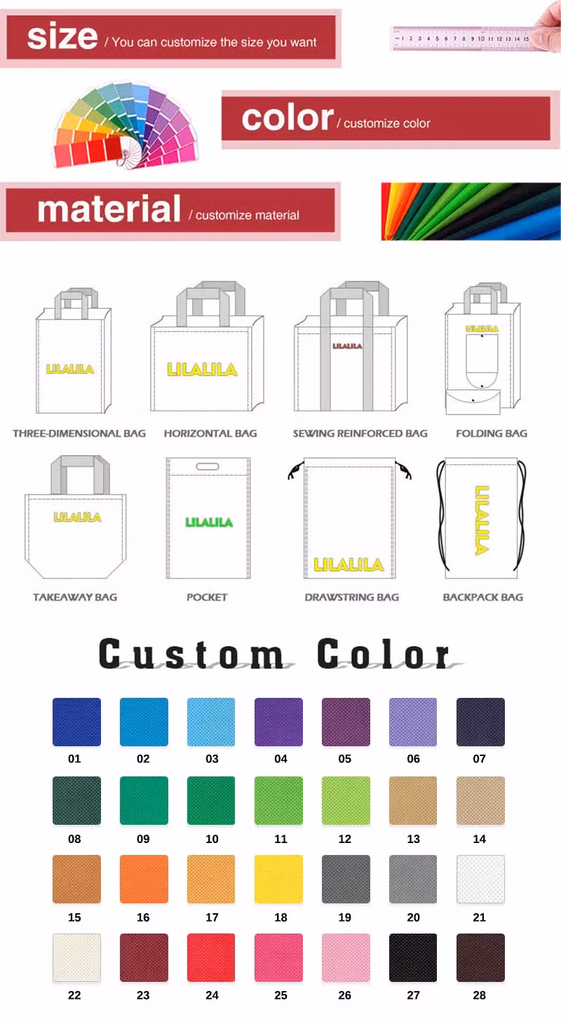Wholesale Factory PP Non Woven Wine Tote Bag Eco-Friendly Storage Non Woven Box Carrier Bag/Gift Tote Bag